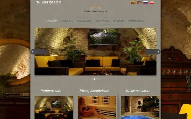 „Barbora Dream SPA“ – svetainė
