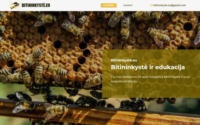 „Bitininkystė.eu“ – svetainė