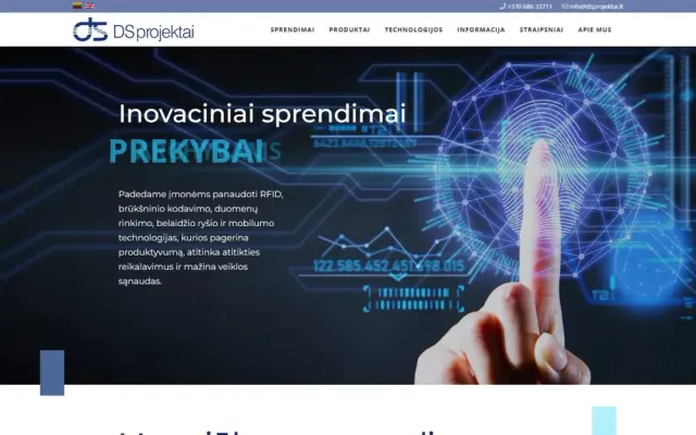 „DS Projektai“ – svetainė