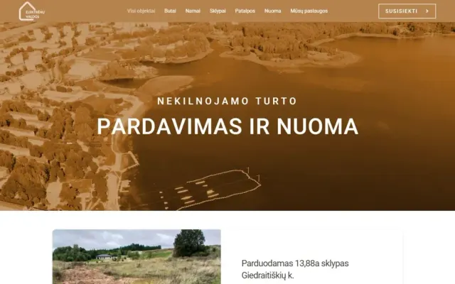 „Elektrėnų valdos“ – svetainė