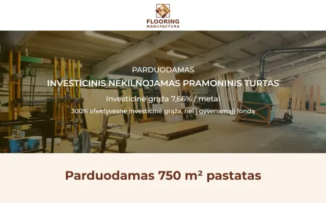 „Flooring Manufactura“ – svetainė