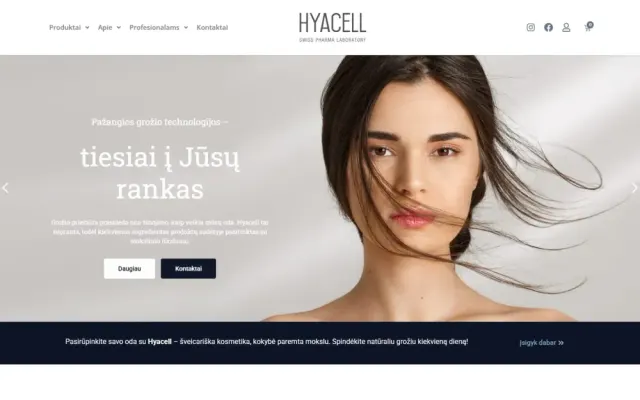 „Hyacell“ – el. parduotuvė