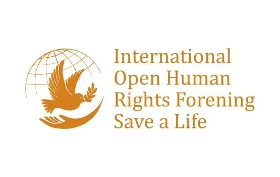 „International Open Human Rights Forening Save a Life“ – logotipas