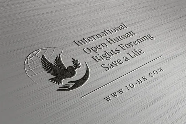 „International Open Human Rights Forening Save a Life“ – dizainas