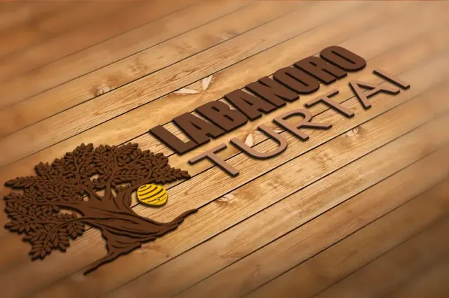 „Labanoro turtai“ – logotipas