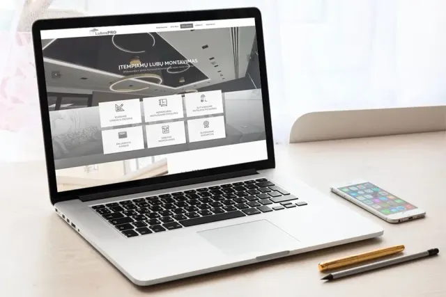 „LubosPRO“ – vieno puslapio svetainė
