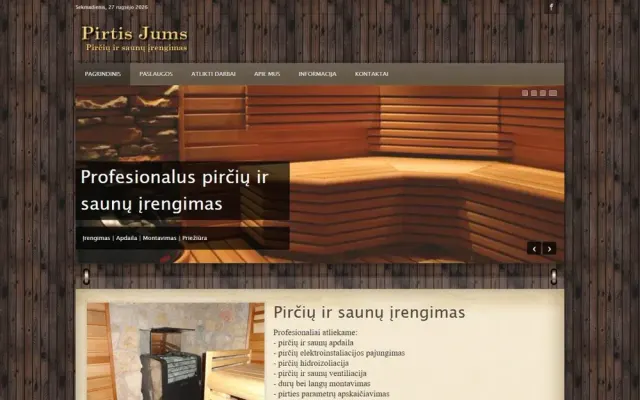 „Pirtis Jums“ – svetainė