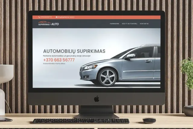 „Supirkimas-auto“ – svetainė