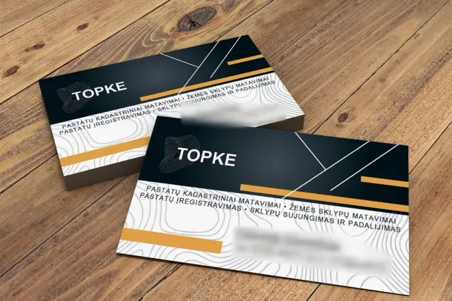 „UAB „Topkė““ – dizainas