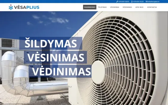 „Vėsa plius“ – svetainė