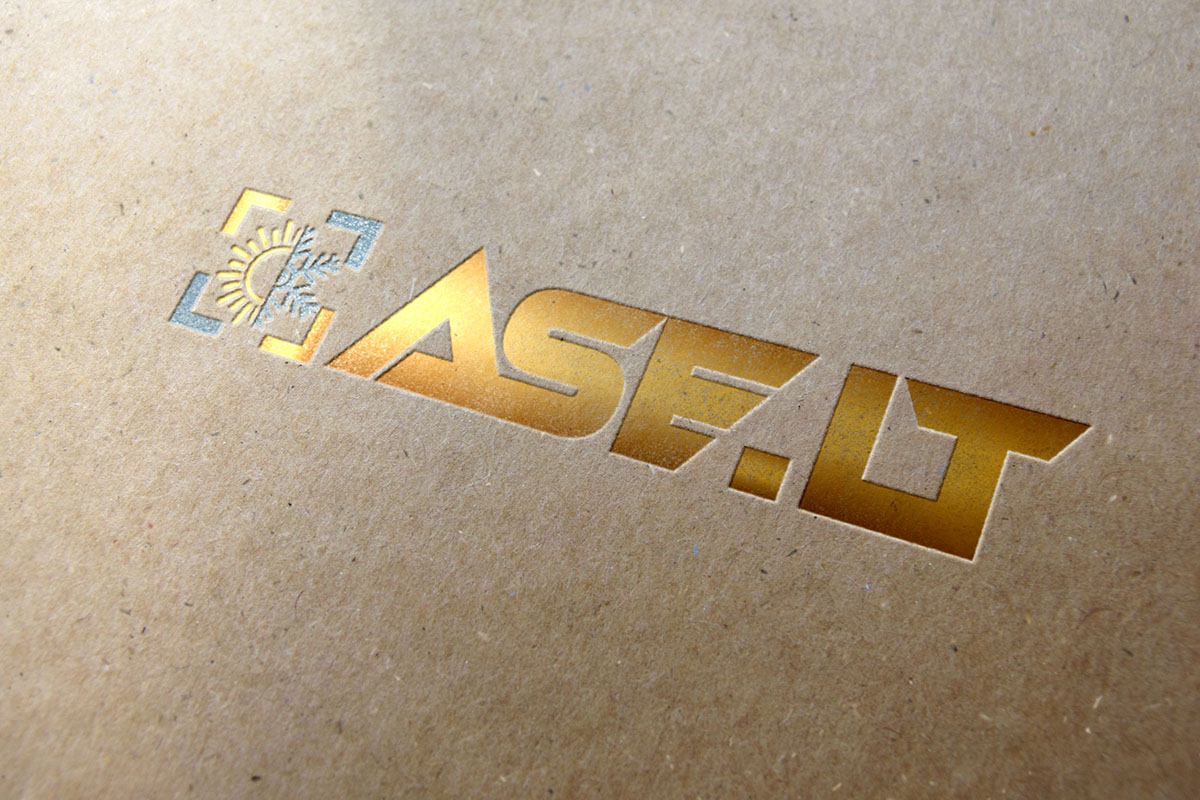 Logotipo piešimas ASE