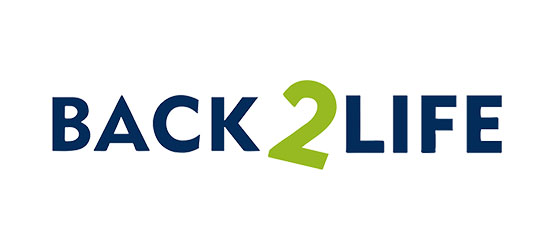 Logotipas Back 2 Life associates