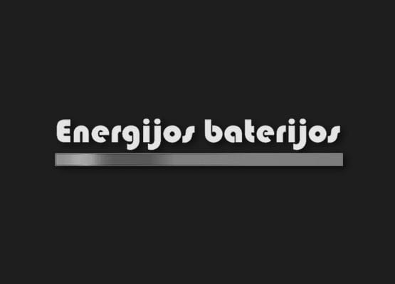 Logotipo kūrimas MB Energijos baterijos
