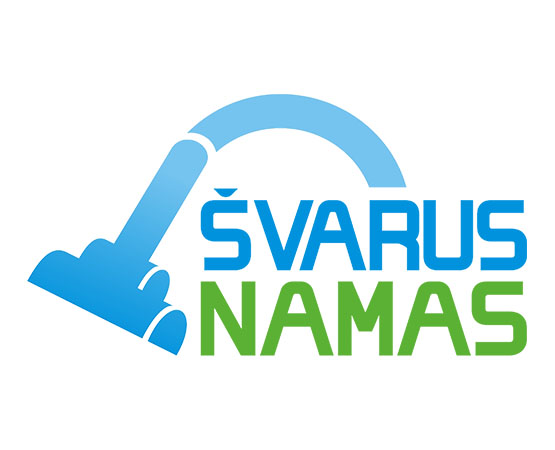 Logotipo dizaino kūrimas Švarus namas Vilnius